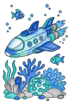 Colored example 1