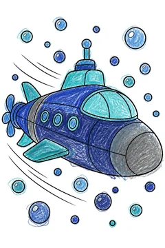 Colored example 1
