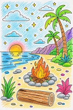 Colored example 1