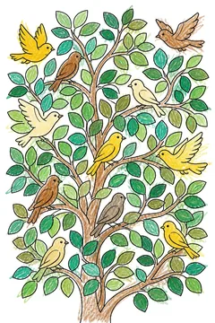 Colored example 1