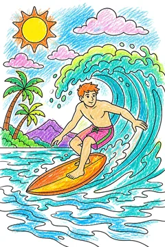 Colored example 1
