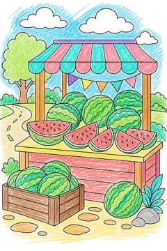 Colored example 1