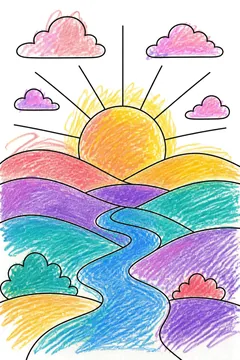 Colored example 1