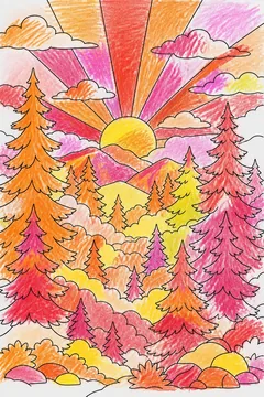 Colored example 1