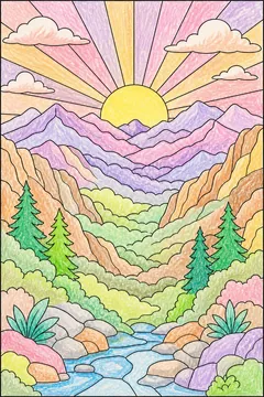Colored example 2