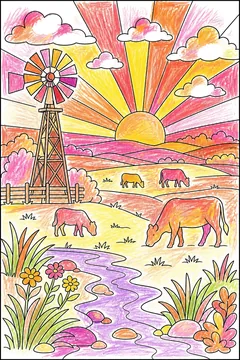 Colored example 1