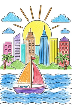 Colored example 1