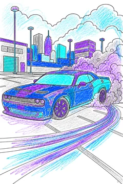 Colored example 1