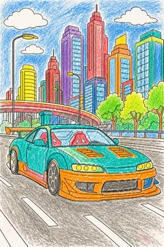 Colored example 1