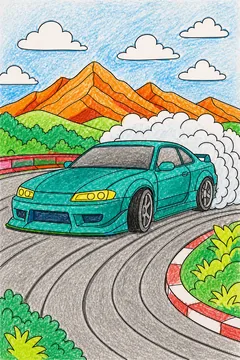 Colored example 2