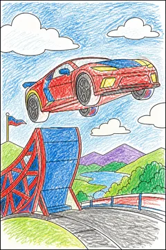 Colored example 1