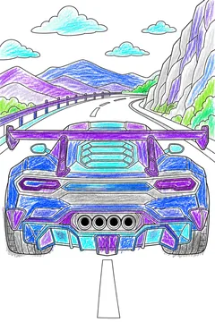 Colored example 1