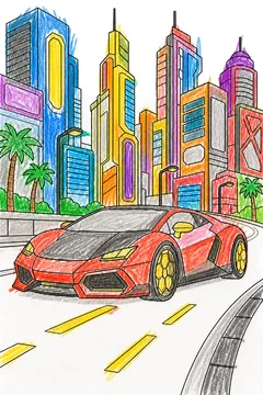 Colored example 1
