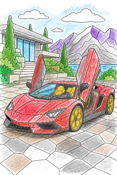 Colored example 1
