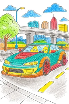 Colored example 1