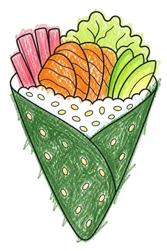 Colored example 1