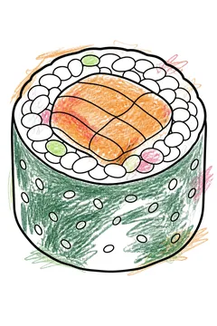 Colored example 1