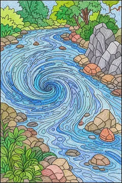 Colored example 1