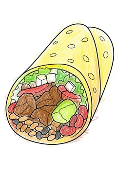 Colored example 1