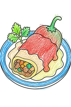 Colored example 1