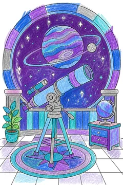 Colored example 1