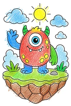 Colored example 1