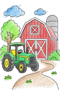 Colored example 1