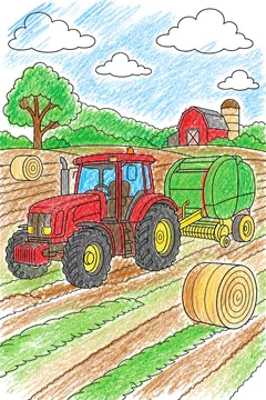 Colored example 1