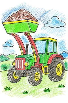 Colored example 1