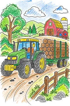 Colored example 1
