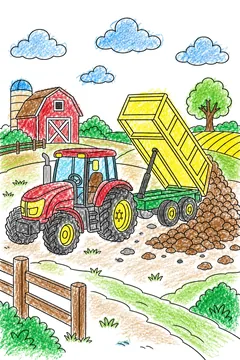 Colored example 1