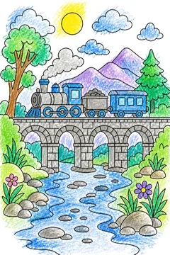 Colored example 1