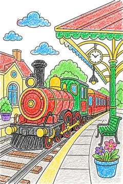 Colored example 1