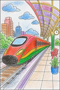Colored example 1