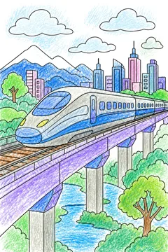 Colored example 1