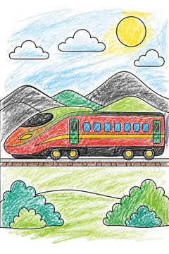 Colored example 1
