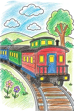 Colored example 1