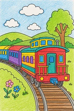 Colored example 2