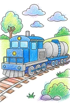 Colored example 1