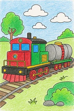 Colored example 3