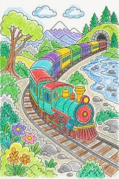 Colored example 1