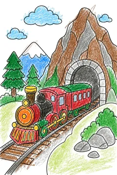 Colored example 1