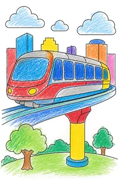 Colored example 1