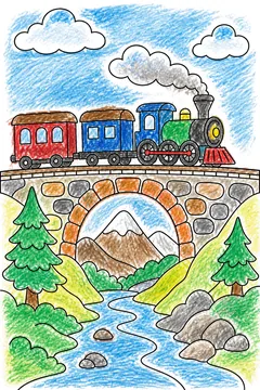 Colored example 1