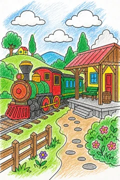 Colored example 1