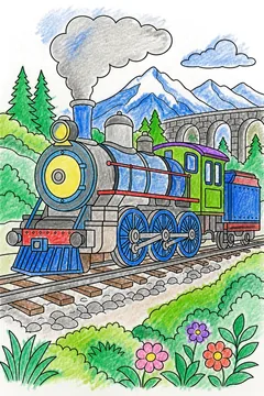 Colored example 1