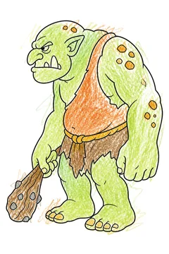 Colored example 1