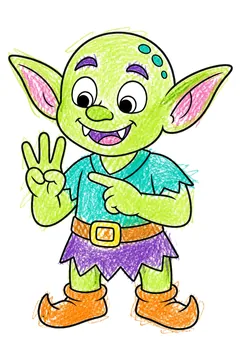 Colored example 1