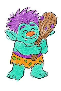 Colored example 1