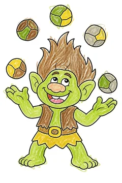 Colored example 1